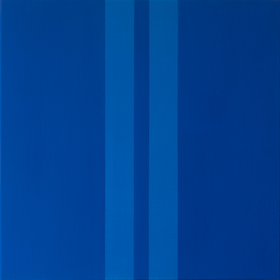 Schilderij nummer 1 uit 2025, abstract werk in olieverf door Paul Vos de Wael