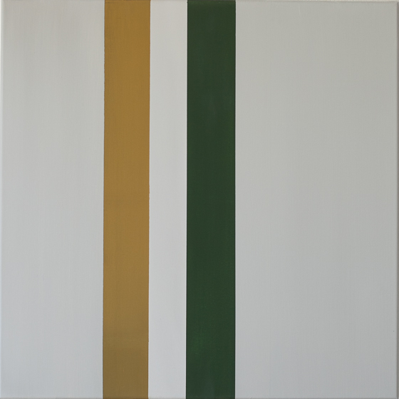 Schilderij nummer 5 uit 2025, abstract werk in olieverf door Paul Vos de Wael