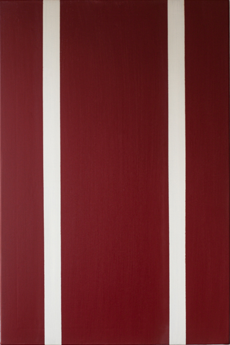 Schilderij nummer 6 uit 2025, abstract werk in olieverf door Paul Vos de Wael